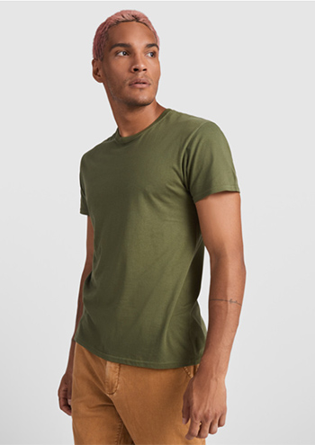 T-shirt homme manches courtes col rond
