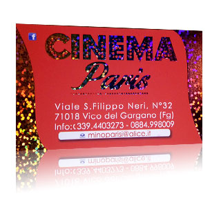 Embossed Hologram Cards