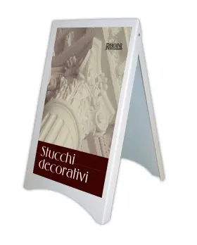 Chevalet New Display PVC 100x140 cm double-face