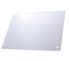 Plaque plexiglass 8mm blanc