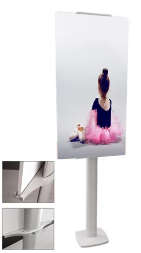 YS Easy Panneaux 80x200cm Display avec panneau réglable