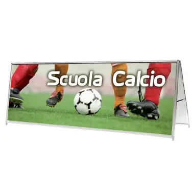 Panneaux publicitaires bord de terrain Metallo 200x75 cm de terrain événements sportifs