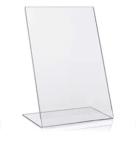 ExpoPlexi 10x15 cm vertical Présentoir de comptoir en plexiglass