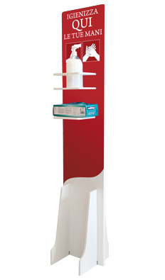 Porte-distributeur rouge