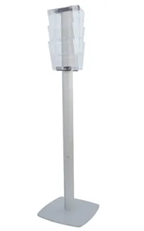 Porte-brochure mono-face avec 3 poches A4 Elite