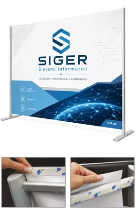 Système modulaire 400x250 cm