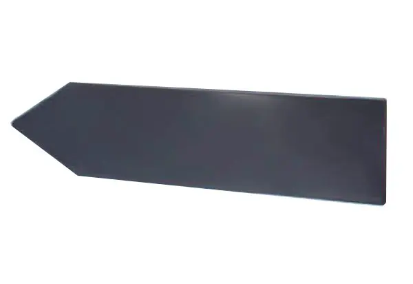 Plaque en forme de flèche taille 30x130 cm 