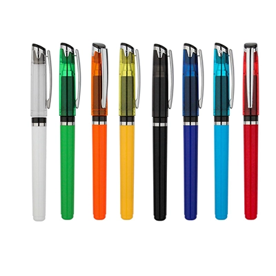Glow pen with gel refill