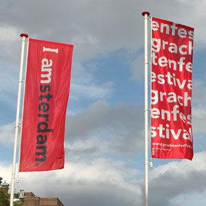 Drapeaux en tissu