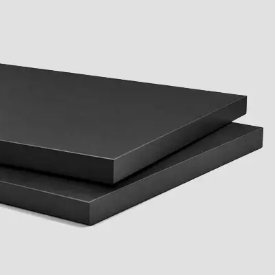 Panneau PVC expansé noir 19 mm 