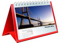 Impression de calendriers de bureau