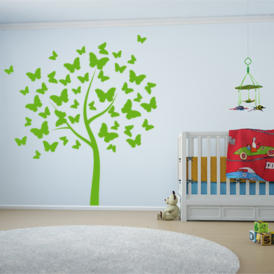 papillons arbre